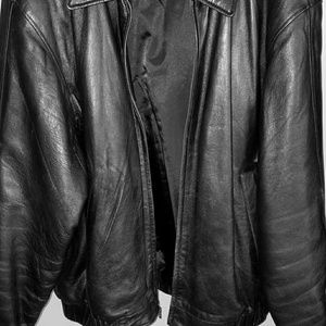 Leather jacket